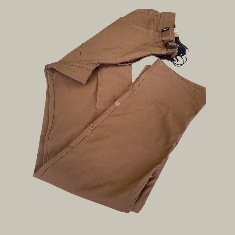 Prana Mens Stretch Zion Pant II Sepia 28x34 Slim Fit Tapered Leg - Picture 6 of 7